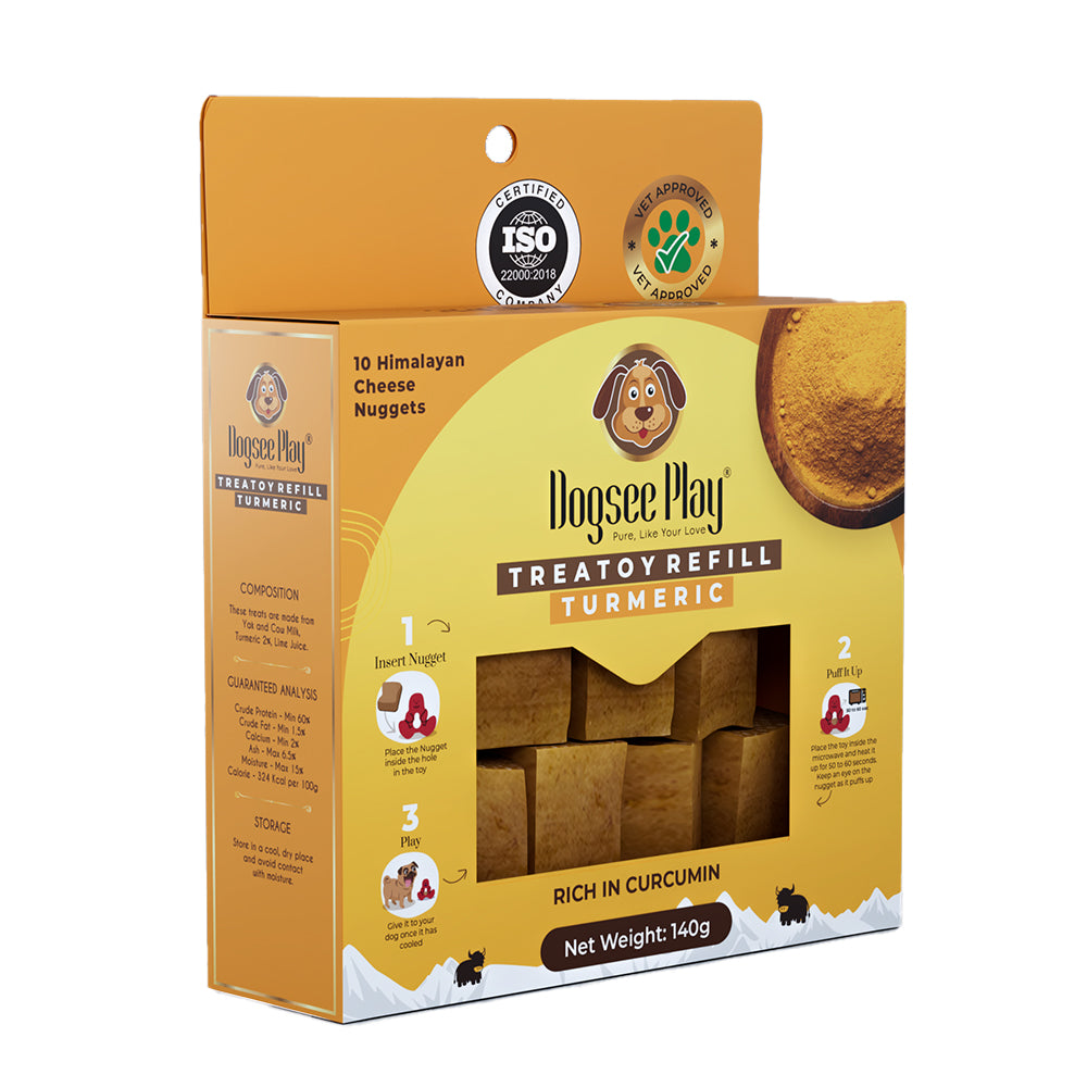 Dogsee Play Refill Pack Turmeric 10 pieces