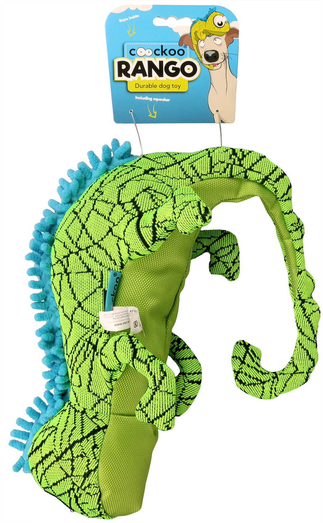 Coockoo Rango Dog/Puppy Plush Toy with Squeaker