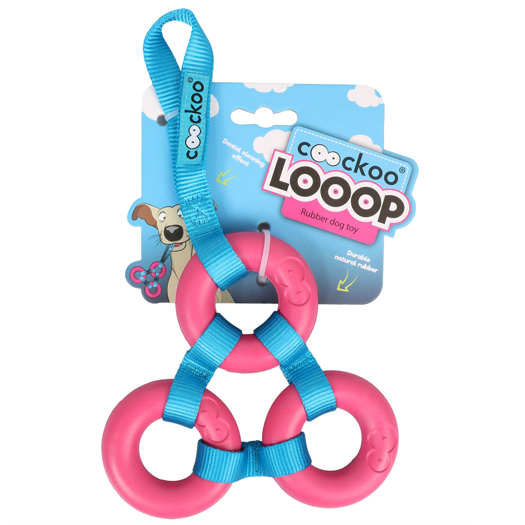 Coockoo Rubber Loop Chewing Dog/Puppy Toy