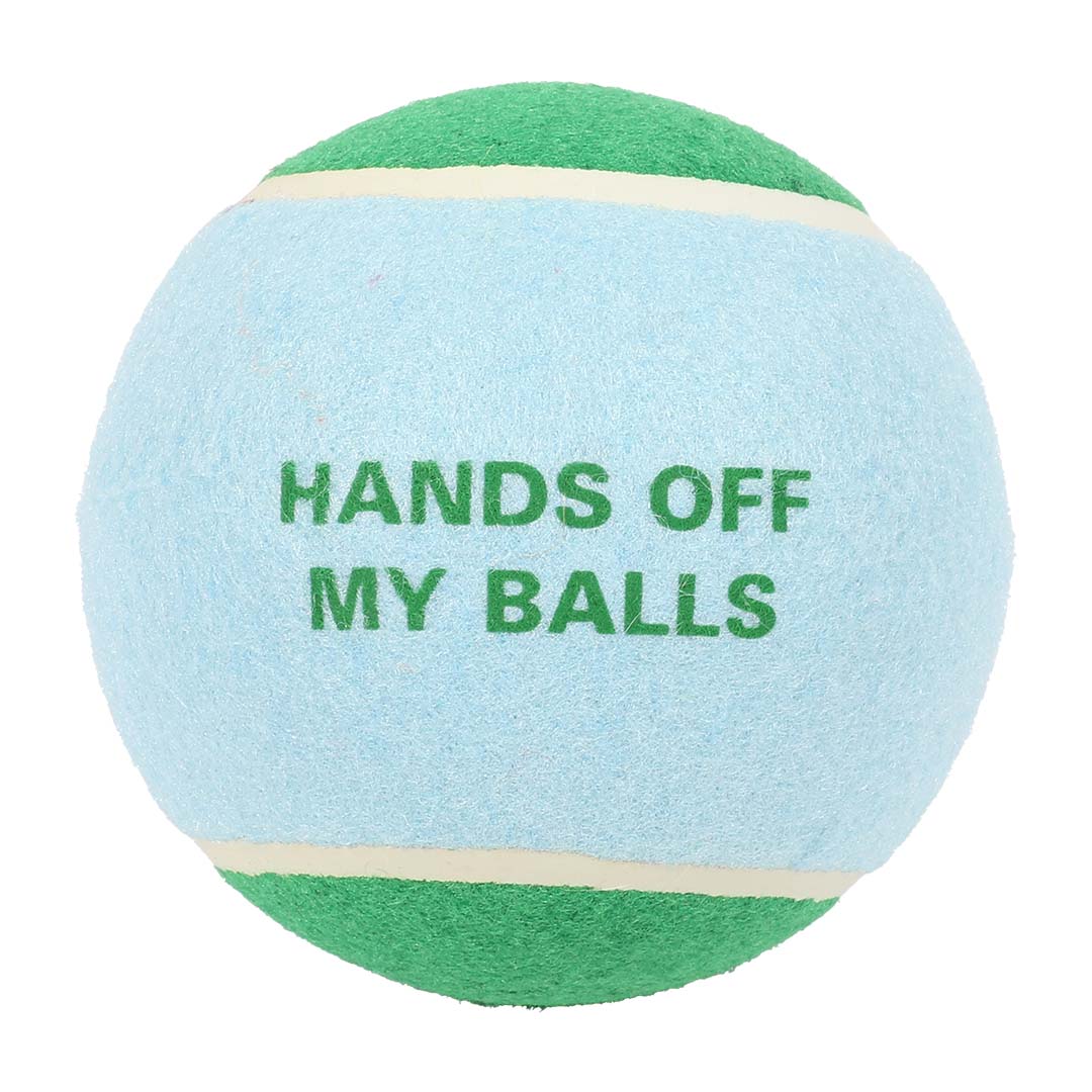 HANDS OFF XL Tennis Ball Dog/Puppy Ball