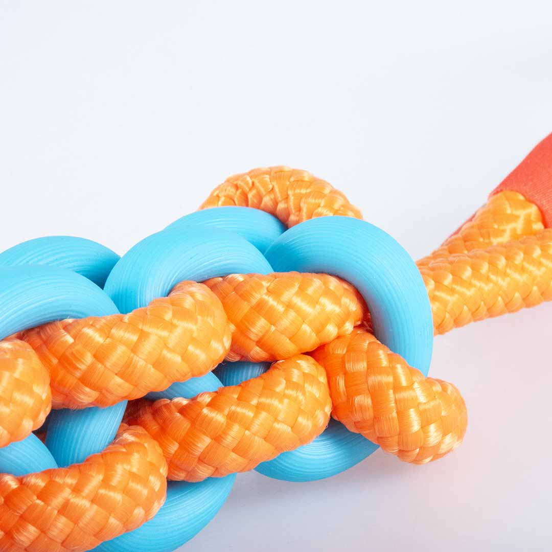 TPE & Rope Braided Tug Dog/Puppy Toy