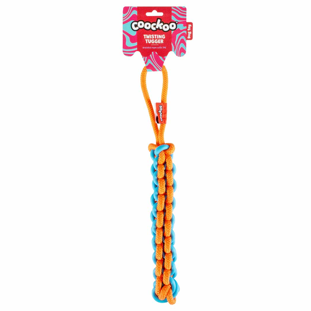 TPE & Rope Braided Tug Dog/Puppy Toy