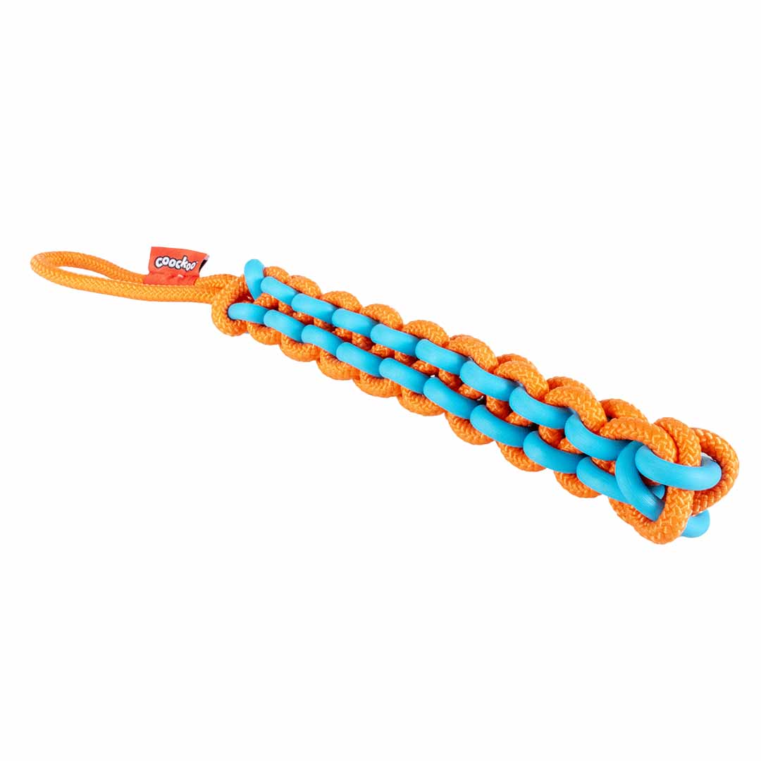 TPE & Rope Braided Tug Dog/Puppy Toy