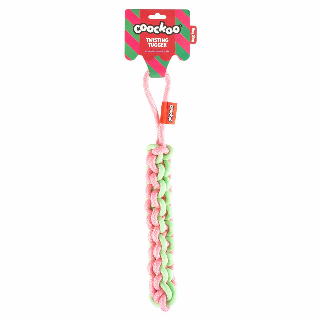 TPE & Rope Braided Tug Dog/Puppy Toy