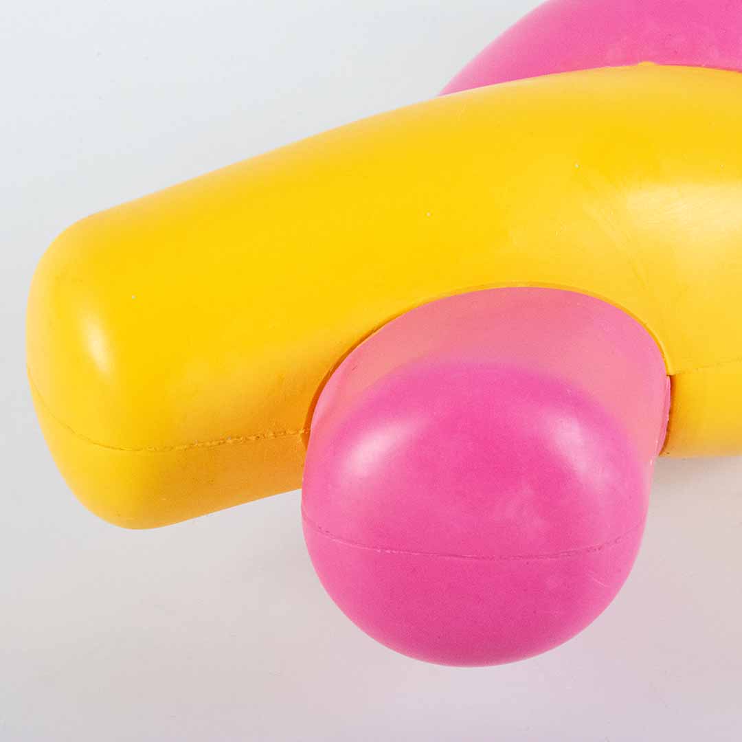 Rubber Throw/Chew TWISTED S'MORES Dog/Puppy Toy
