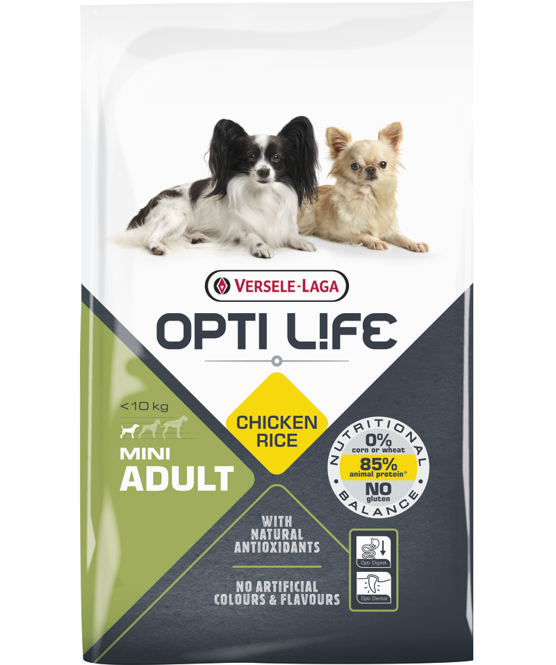 Versele Laga Opti Life Adult Mini Hypoallergenic Chicken Dog Food 7.5kg