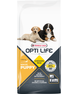 Versele Laga Opti Life Puppy Maxi Hypoallergenic Chicken Dog Food 12.5kg