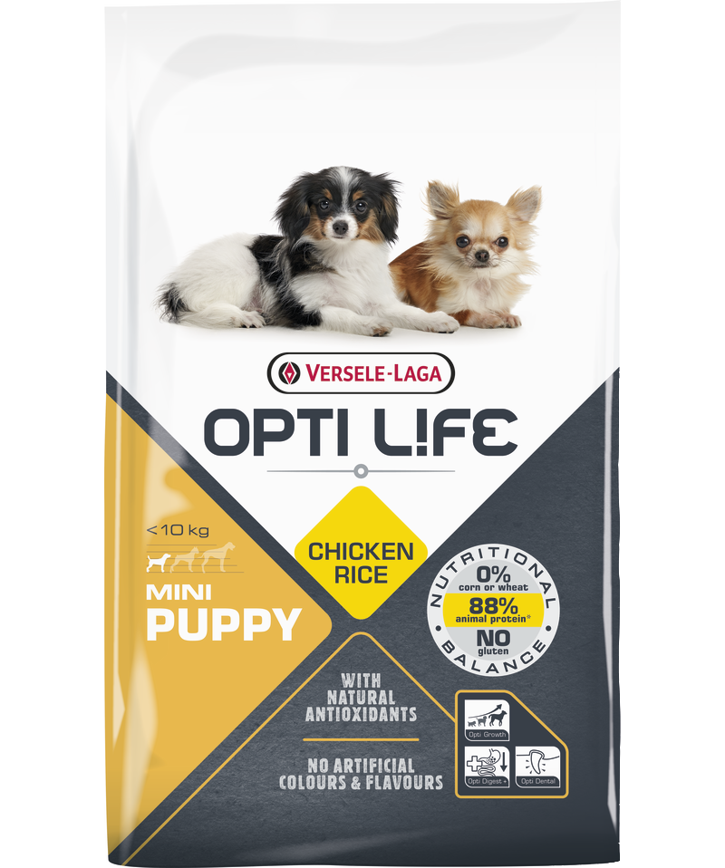 Versele Laga Opti Life Puppy Mini Chicken Dog Food 2.5kg