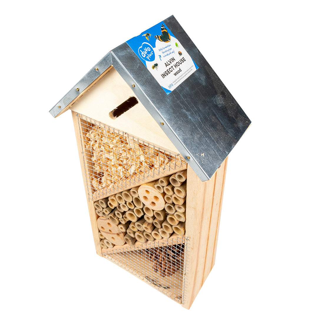 Outdoor Insect Wooden House Bees/Ladybirds