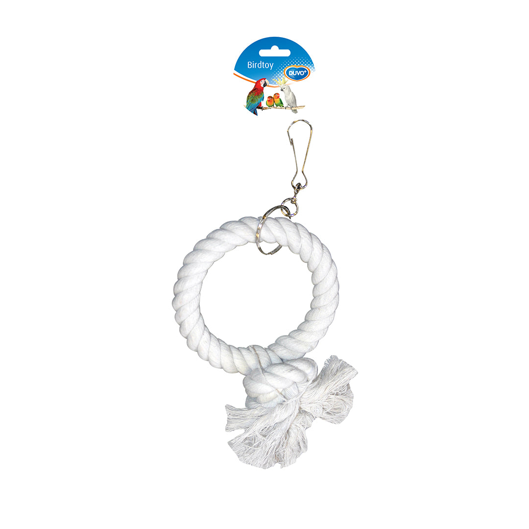 Parrot/Bird Cotton Swing 30cm
