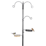 Garden Feeding Station for Birds Black