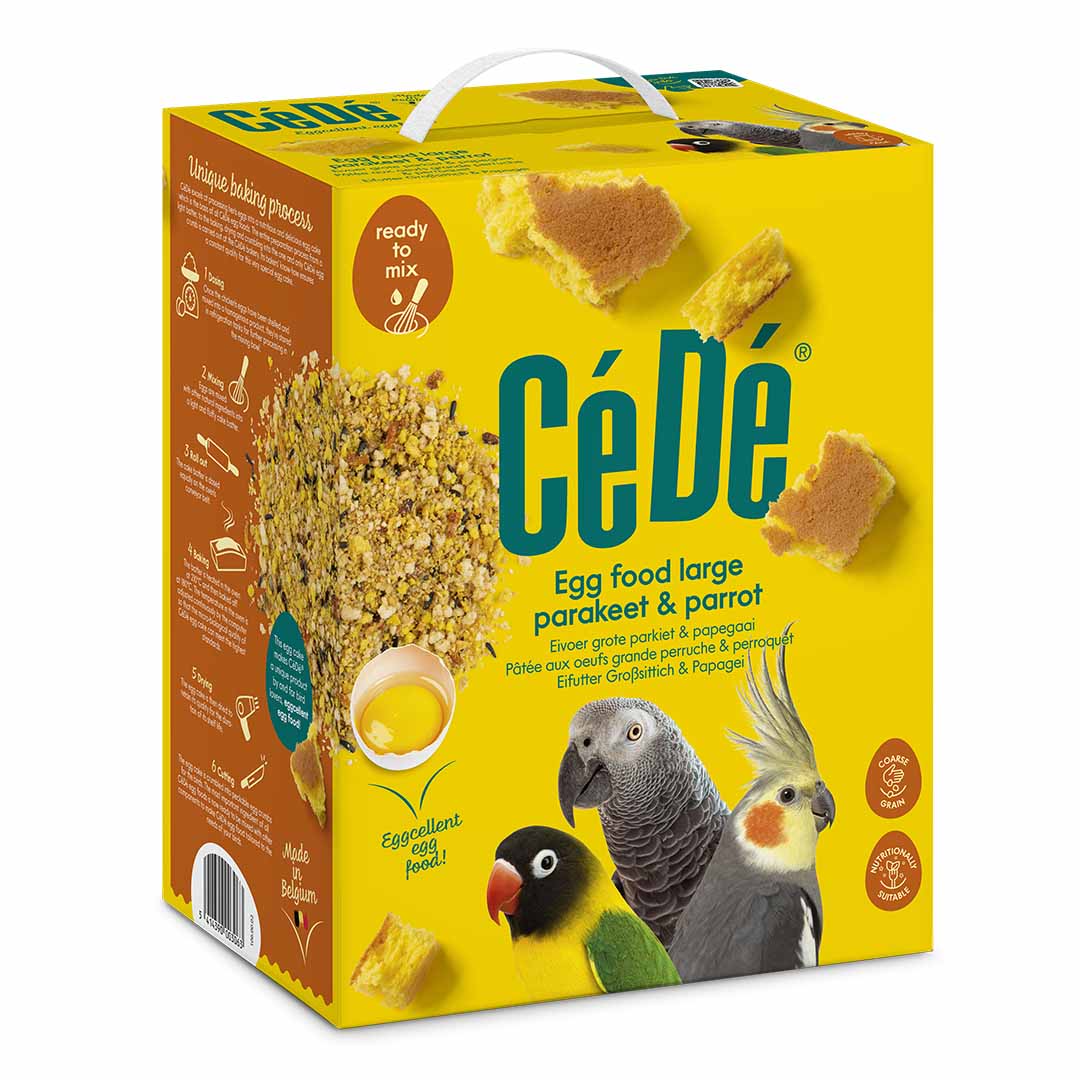 Cede Egg Food Large Parakeet & Parrot