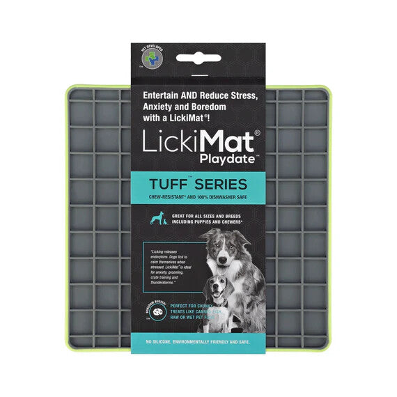 LickiMat Playdate Tuff Series slow feeder enrichment feeder dog large boredom
