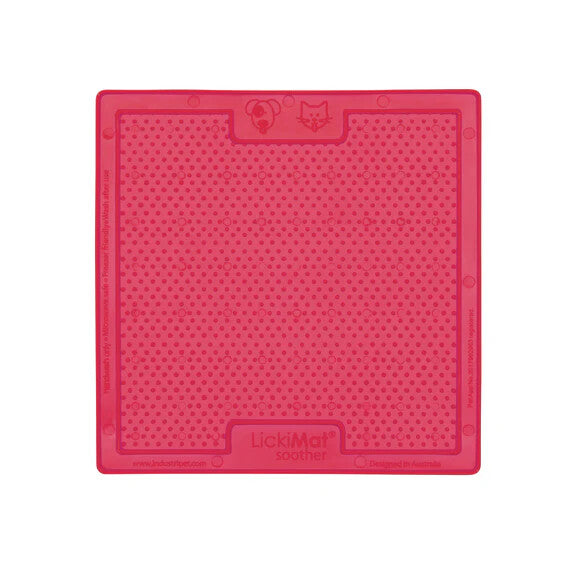 Lickimat Soother Treat Mat for Dogs, Cats & Puppies Interactive Feeder Toy