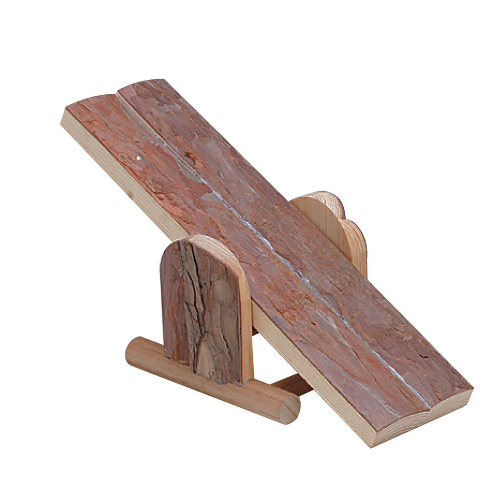 Adventure Wooden Seesaw Toy Hamster Gerbil mouse cage decoration small animal