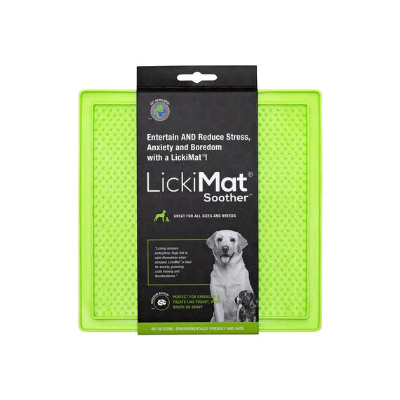 Lickimat Soother Treat Mat for Dogs, Cats & Puppies Interactive Feeder Toy