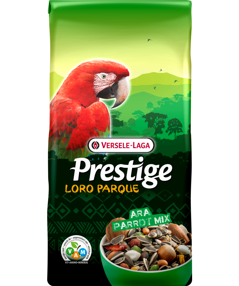 Versele Laga Prestige Loro Parque Ara Parrot/Macaw Seed VAM Pellets 2KG