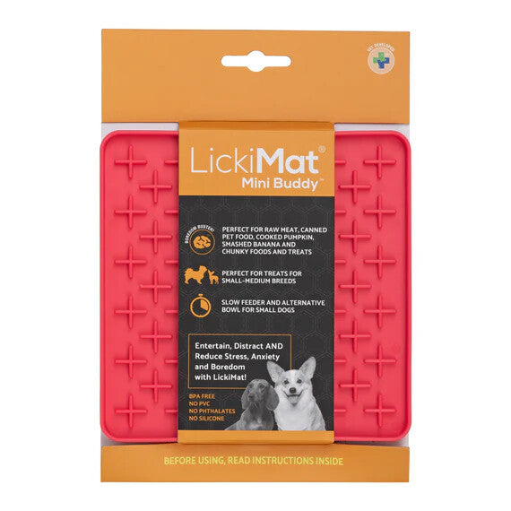 LickiMat Mini Buddy Slow Feeder Mat for dogs Perfect for Pet Treats