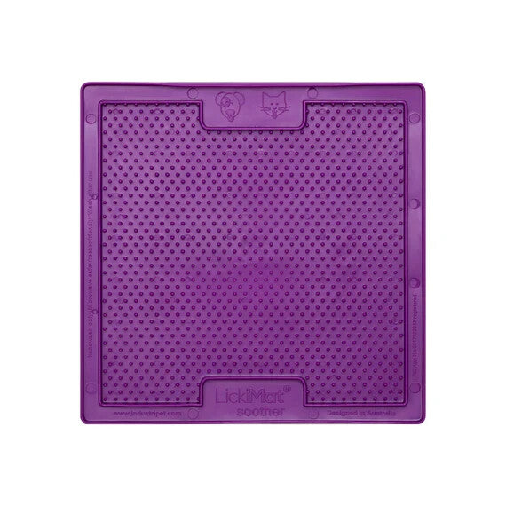 Lickimat Soother Treat Mat for Dogs, Cats & Puppies Interactive Feeder Toy
