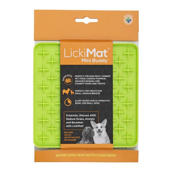 LickiMat Mini Buddy Slow Feeder Mat for dogs Perfect for Pet Treats