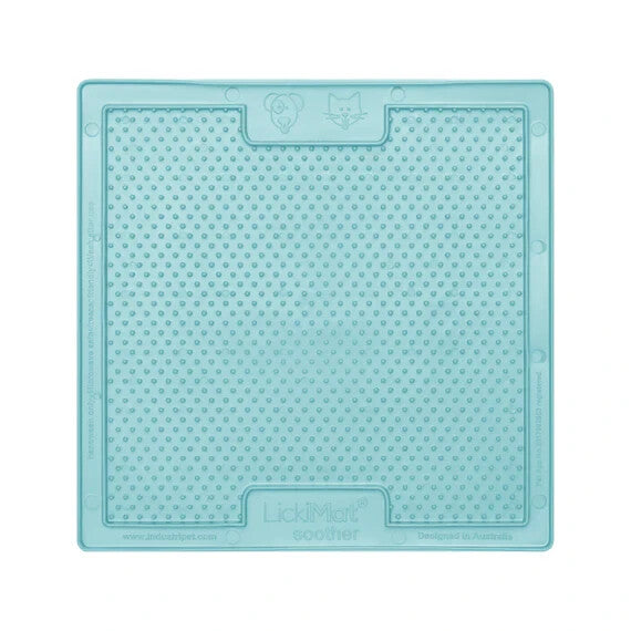 Lickimat Soother Treat Mat for Dogs, Cats & Puppies Interactive Feeder Toy