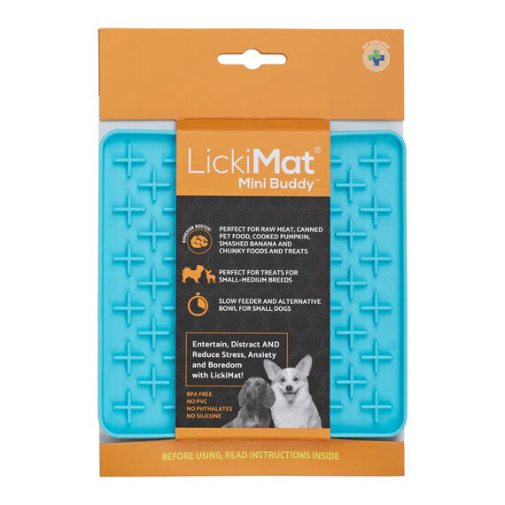 LickiMat Mini Buddy Slow Feeder Mat for dogs Perfect for Pet Treats