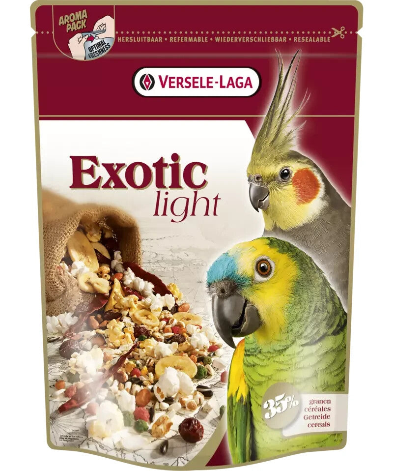Versele Laga Exotic Light Mix Parrots and Big Parakeets 750G