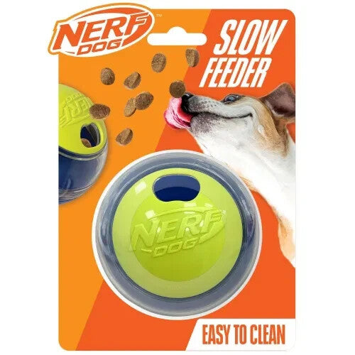 Nerf Dog Puzzle Feeder/Treat Teething Ball Dog/Puppy Toy
