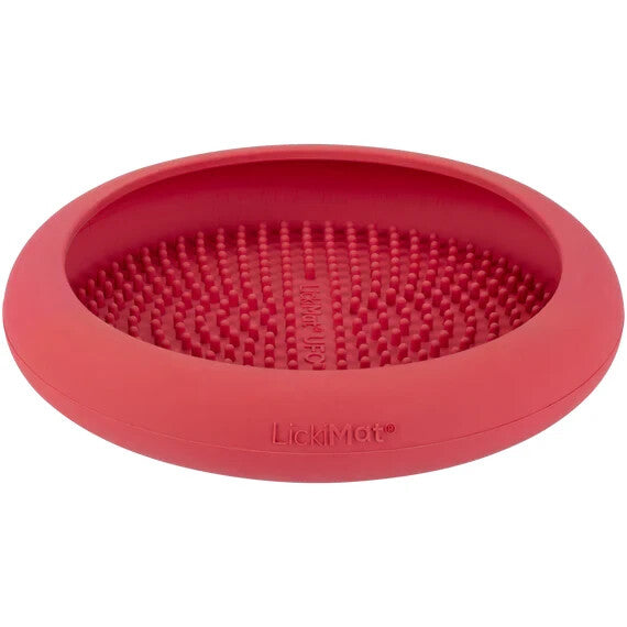 LickiMat UFO Bordem Buster for Dogs - Slow Feeding Dog Bowl Lick Mat - All Dogs