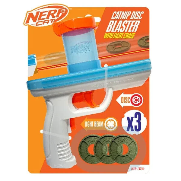 Nerf Cat Catnip Blaster With 3 Catnip Disc PLAY TOY