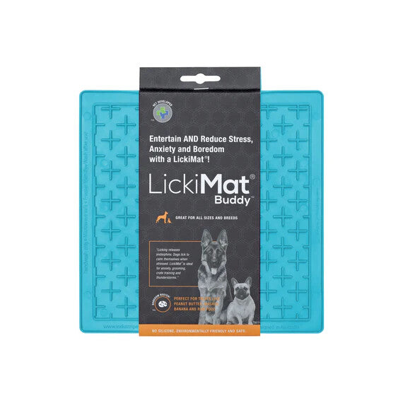 Lickimat treat mats for dogs Buddy Treat Feeding Pet Mat bordom buster