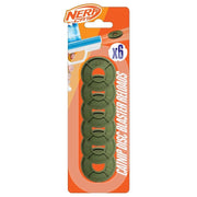 Nerf Cat Foam TPR Catnip Discs Pk of 6