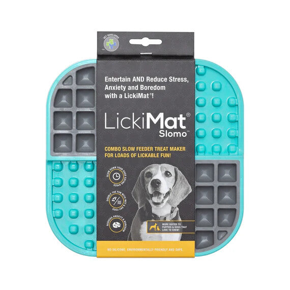 Dog Lick Mat LICKIMAT SLOMO for dogs puppies boredom busters. EXTRA TUFF