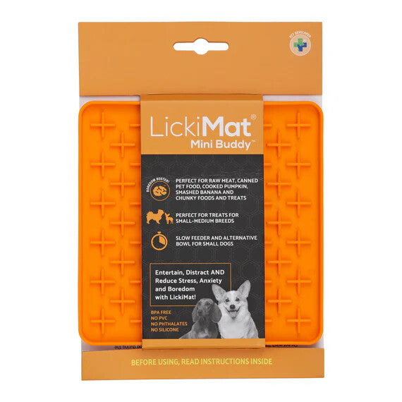 LickiMat Mini Buddy Slow Feeder Mat for dogs Perfect for Pet Treats