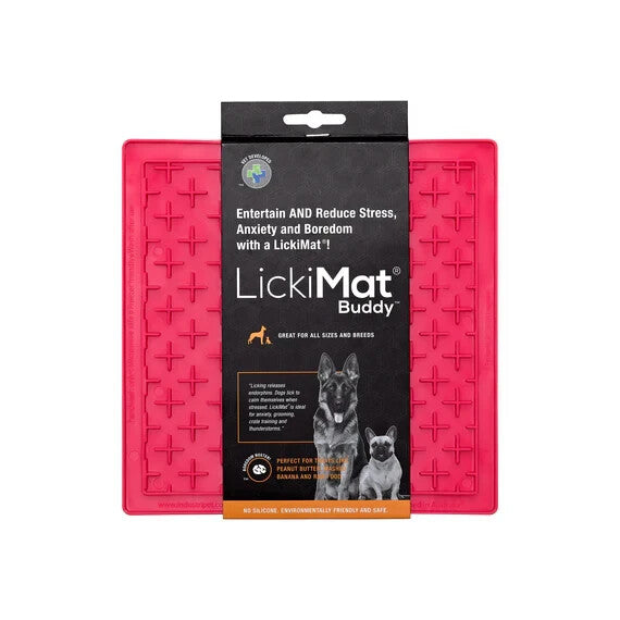 Lickimat treat mats for dogs Buddy Treat Feeding Pet Mat bordom buster