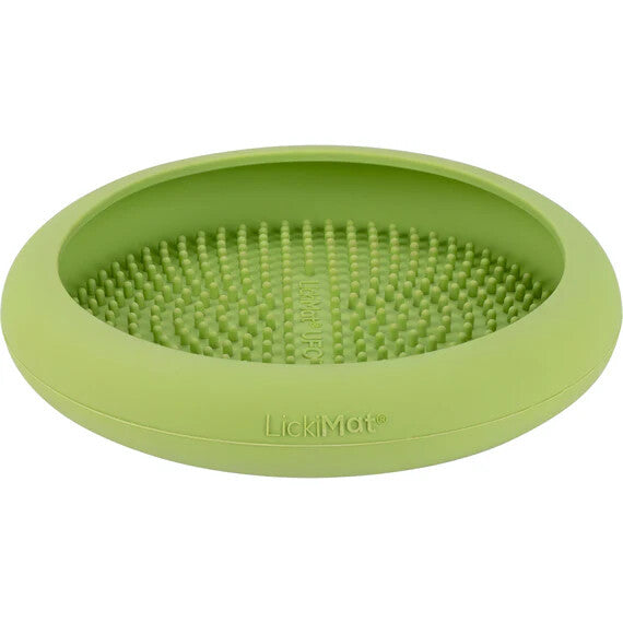 LickiMat UFO Bordem Buster for Dogs - Slow Feeding Dog Bowl Lick Mat - All Dogs