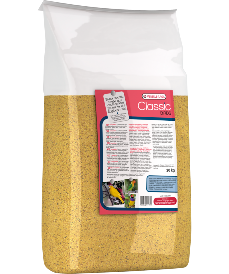 versele laga classic eggfood moist 10 kg