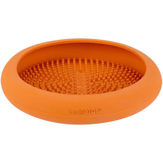 LickiMat UFO Bordem Buster for Dogs - Slow Feeding Dog Bowl Lick Mat - All Dogs