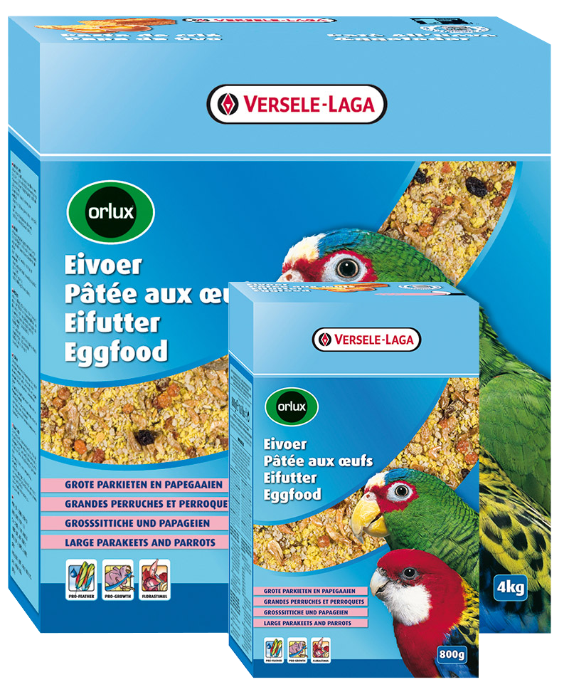 Versele Lage Egg Food Dry for Large Parakeets and Parrots Breeding Food 800g