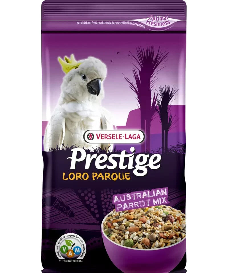 Versele Laga Prestige Loro Parque Australian Galah/Parrot Mix VAM Pellets 1KG