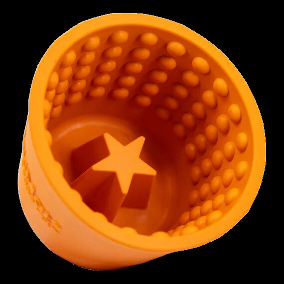 LickiMat yoggie Pot Boredom Buster Feeder for Dogs - Dog Interactive Enrichment