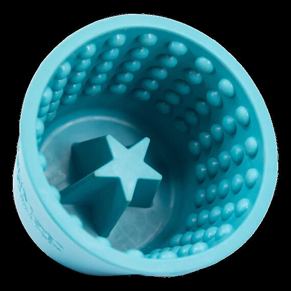 LickiMat yoggie Pot Boredom Buster Feeder for Dogs - Dog Interactive Enrichment
