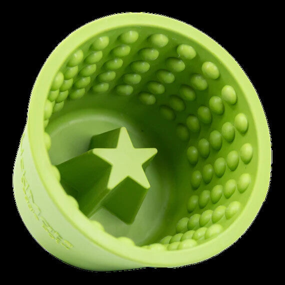 LickiMat yoggie Pot Boredom Buster Feeder for Dogs - Dog Interactive Enrichment