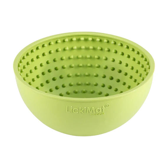 Dog LickiMat wobble Dog Puppy Cat Treat Boredom Buster Interactive Slow Feeder
