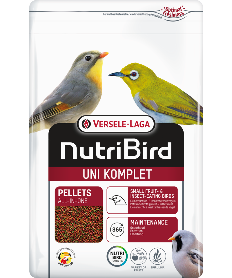 Versele Laga NutriBird Uni Komplet Food For Small Fruit & Insect Eaters 3KG bag