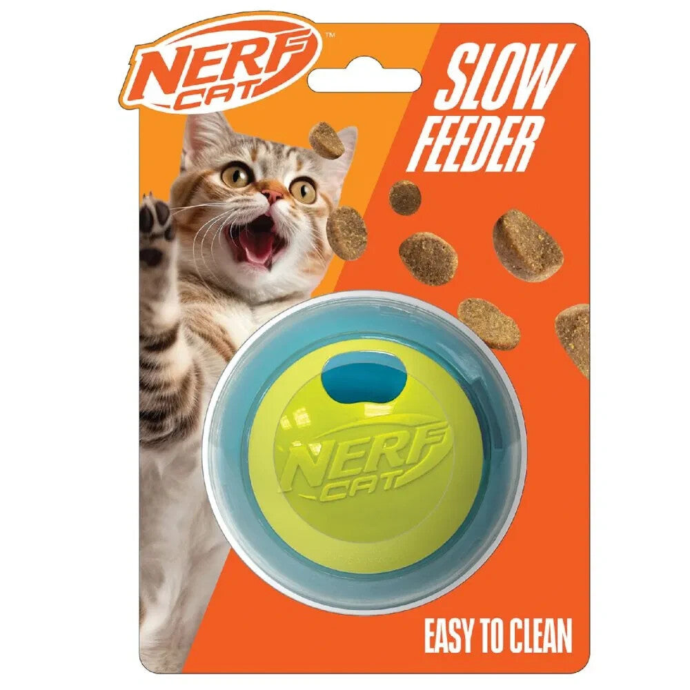 Nerf Cat Puzzle Feeder Ball Slow feeder Treat Feeder