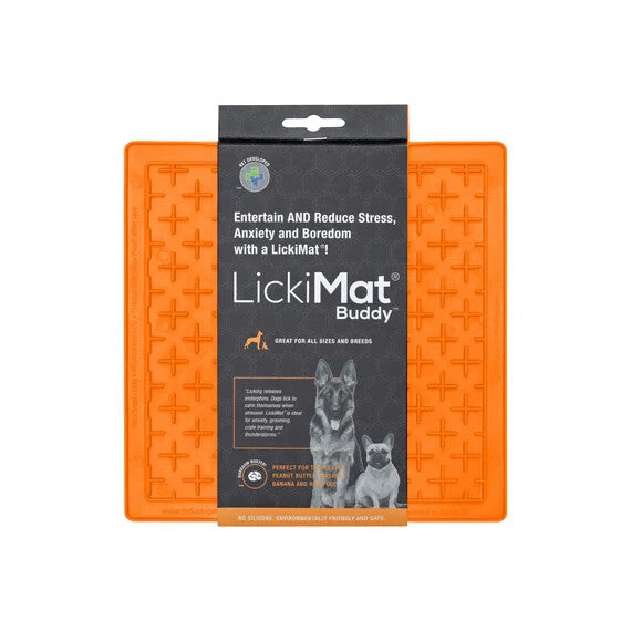 Lickimat treat mats for dogs Buddy Treat Feeding Pet Mat bordom buster