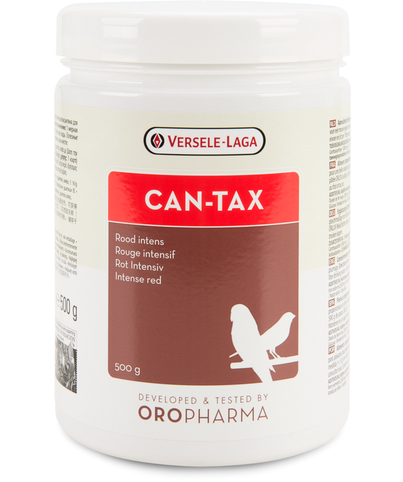 Versele Laga Oropharma Can-Tax 150g -Red COLOURANT  complementary feed canaries
