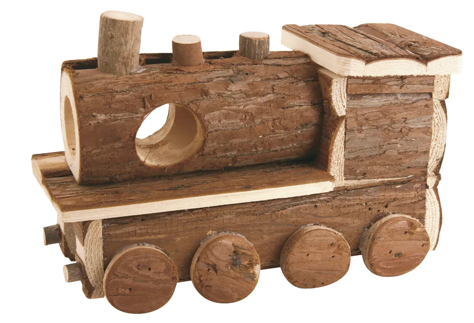 Wooden Hideaway Train Small Animal/Hamster/Rat/Rodent Bed