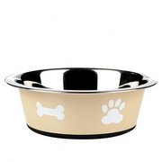 Classic Posh Paws Neutral Dish Small Dog Feeder 900ml